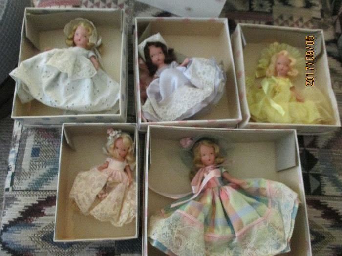 1940's Storybook Dolls in original box 