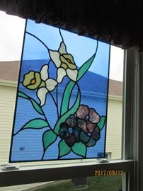Stain glass panel