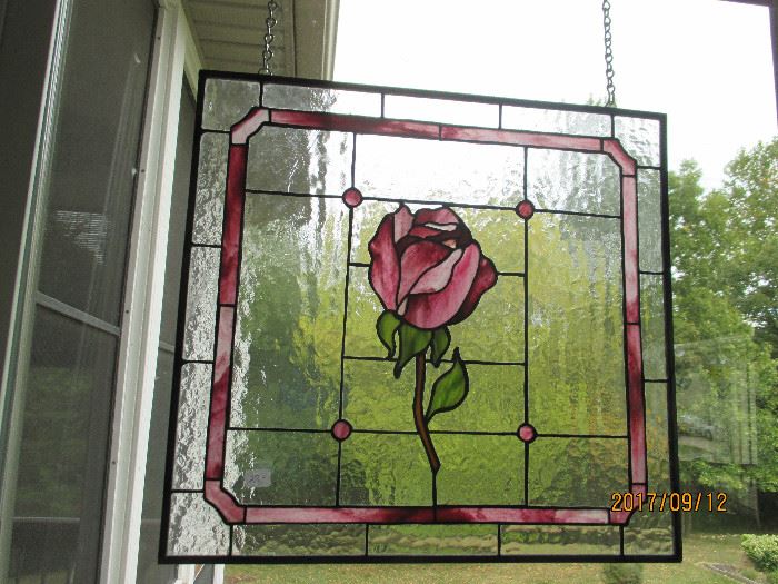 Stain panel glass 