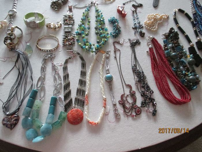 Lots of Jewelry and various makers