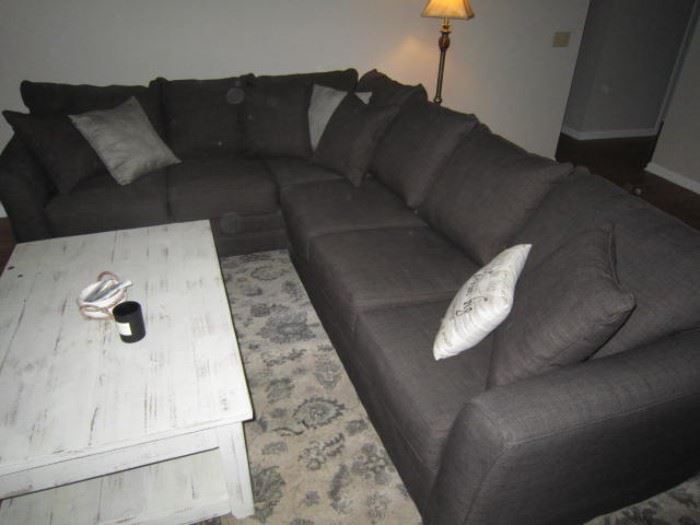 New J. Henry sectional sofa