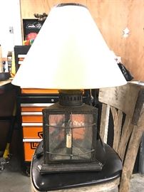 Set of two nautical style lamps