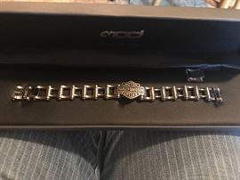Stainless steel Harley bracelet