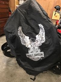 Harley Davidson motorcycle cover