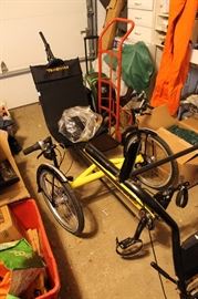Custom order TerraTrike 3 wheel bike in like new condition w/ an addtional TerraTrike new in box, never used!