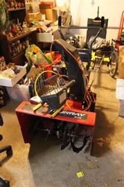 Murray high capacity snow blower