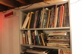 Lots and Lots of books, from art, design, photography, anime, comics, movie production...