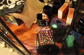 Goth and Halloween decor
