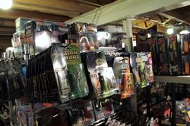 Star Wars and Star Trek action figures