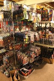 Star Wars and Star Trek action figures