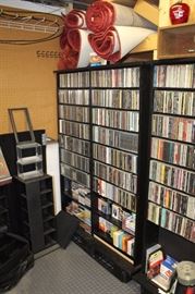 A truly great CD collection, from rock, techno, goth, industrial, alternative, new wave, classical, 80s, 90s, etc.