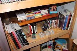 Adult movies and erotica photography books and compilations