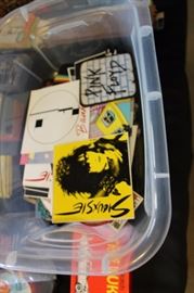 Rock, Goth, New Wave, Industrial patches and stickers