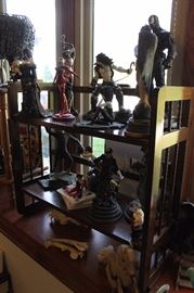 Collectible figurines, Spawn, Lobo, Sandman, Ghost in the Shell, Anime, etc...