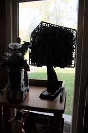 Iron Giant, Borg cube and Robot from Lost in Space