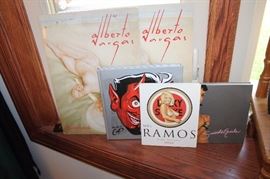 Coop, Mel Ramos, Alberto Vargas, Suicide Girls books
