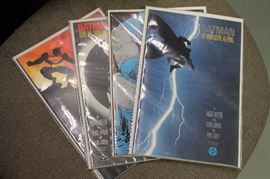 Complete set of 4, Batman: The Dark Knight Returns comic book series by Frank Miller and Lynn Varley!