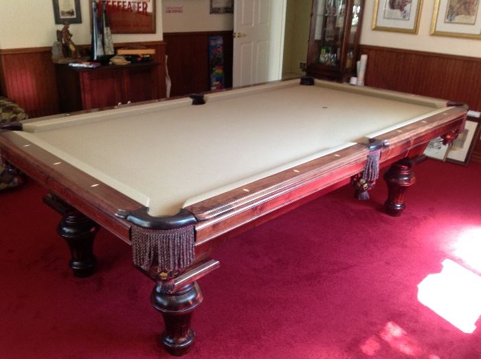 AMF Playmaster pool table in very good condition. Asking $1,100. Available to see now.