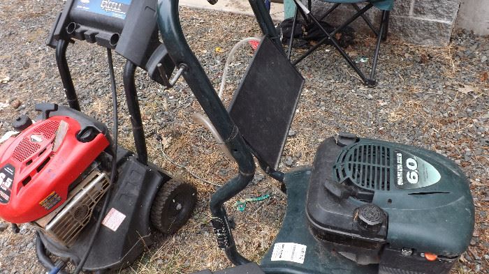 two pressure washers/need lines repair