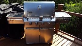 Weber Summit Stainless Steel Gas Grill w/cover