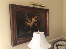 Signed/Numbered 792/1950 Lt. Ed. Canvas by G. Harvey, Overall Framed Size 27" x 22"