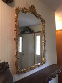 Vintage ornate mirror