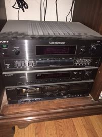 SONY stereo system