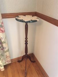 Marble top plant stand/table