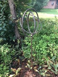 Yard art, metal