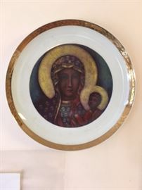 Gold trimmed Madonna from Czech