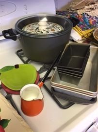 Pots and baking pans