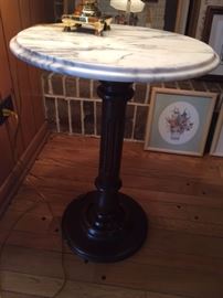 Marble top table