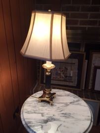 Brass lamp