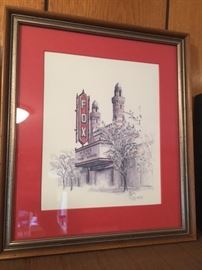 FOX theater print