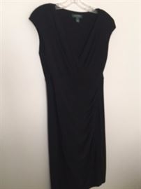 Ralph Lauren black dress, size 14