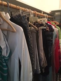 Various ladies' clothing; some higher end