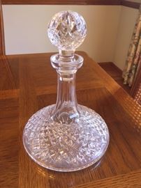 Waterford ALANA CUT CRYSTAL SHIPS Decanter