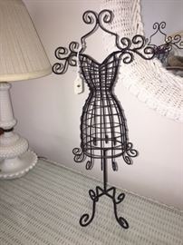 Small tabletop paris dressform