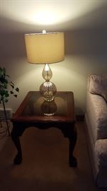 Lamp & End Table