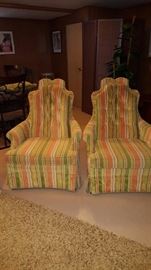Retro Matching Arm Chairs