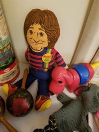 Mork and other vintage toys