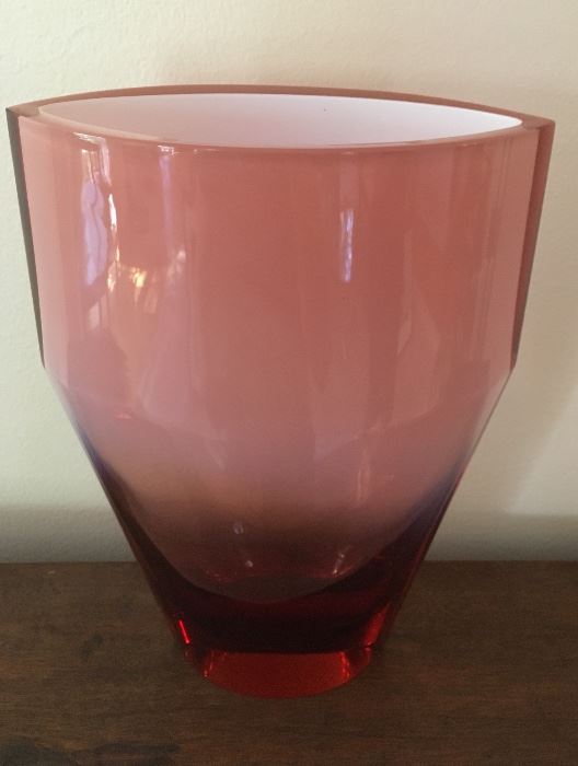 Contemporary Moser Vase