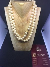 Majorica faux pearls