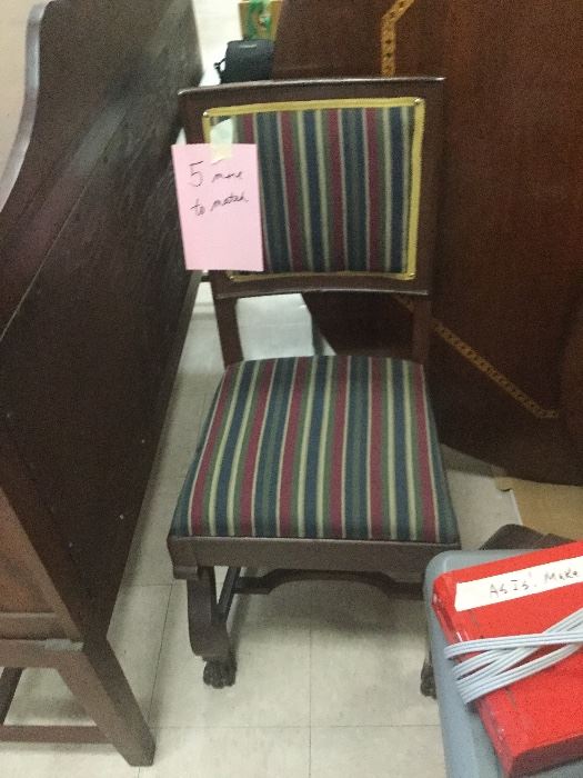 6 MATCHING CHAIRS $250 FOR ALL