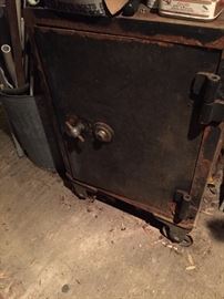 Rolling Antique safe