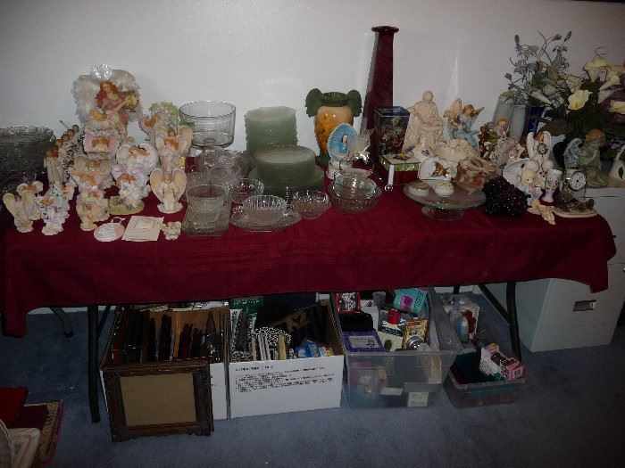 SERAPHIM ANGELS, GLASSWARE, DECOR, PICTURE FRAMES, CANDLES