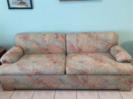 Custom made sofa and loveseat