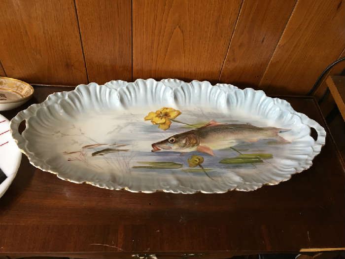 Limoges Fish platter