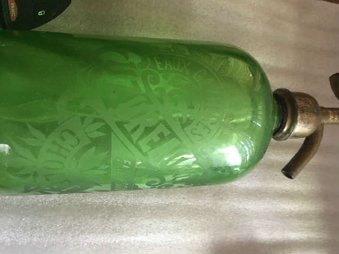 Vintage French Seltzer bottles