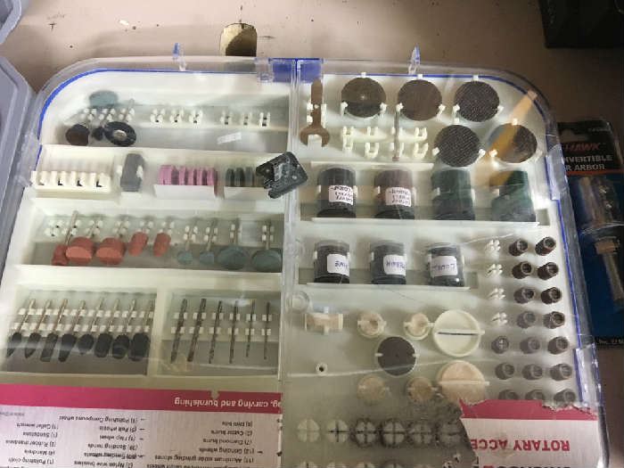 Rotary Accessory set for Dremels for Lapidary use